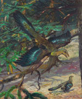 Zdenek Burian; Archaeopteryx (Feathered Dinosaur)