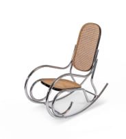 Rocking chair in the manner of Marcel Breuer, Italy, 1970s