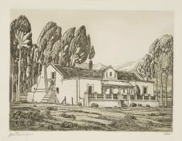 Jacob Hendrik Pierneef; Boerehuis, Tulbagh, K.P.