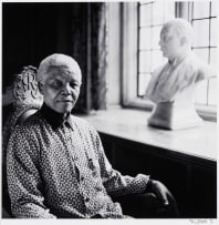 Marc Stanes; Portrait of Nelson Mandela