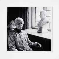 Marc Stanes; Portrait of Nelson Mandela