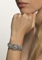 18k white gold diamond bracelet