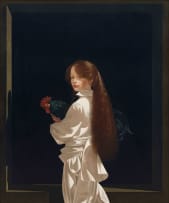 Neil Rodger; Lady with Black Rooster