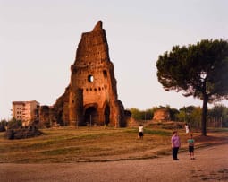 Joel Sternfeld; Grand Nymphaeum of the Villa dei Gordiani, Parco dei Gordiani, Rome, Campagna Romana: the Countryside of Ancient Rome Series