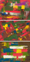 Eugene Labuschagne; Palette Knife I, II, III, three