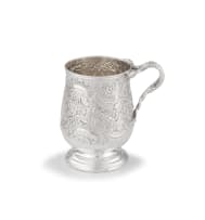 George III silver mug, William Bateman I, London, 1819