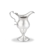 Elizabeth II silver creamer, Richards & Knight, London, 1973