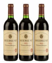 Meerlust; Cabernet Sauvignon; 1991; 3 (1 x 3); 750ml