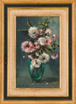 Otto Klar; Pink and White Flowers