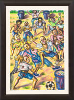 Tommy Motswai; Children Playing Football