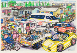 Tommy Motswai; Street Scene