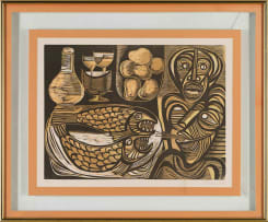 Cecil Skotnes; Figures with Fish