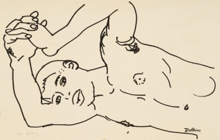 Walter Battiss; Reclining Figure