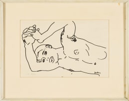 Walter Battiss; Reclining Figure