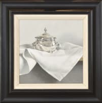 Diane McLean; Silver Sugar Pot I