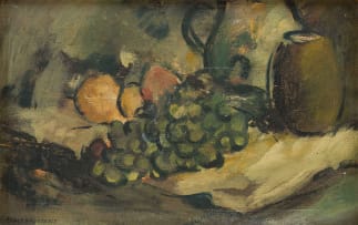 Ronald Mylchreest; Still Life with Grapes