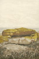 Kristen McClarty; Study of the Yellow Rocks in Summer