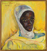 Irma Stern; Watussi Chief's Wife in Yellow