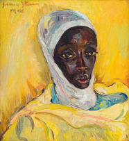 Irma Stern; Watussi Chief's Wife in Yellow