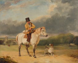 Thomas Woodward; Rider and his Dog