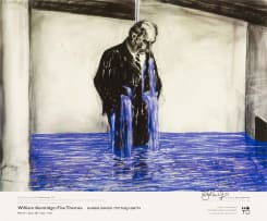 William Kentridge; Five Themes, Poster