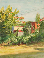 Edith King; Garden Landscape