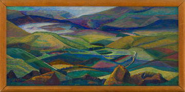 Leonora Everard-Haden; Mountain Landscape (Komati Valley)