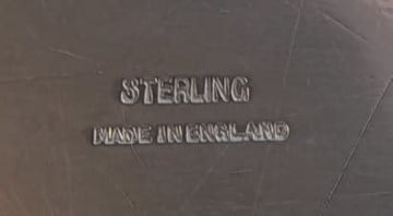 Elizabeth II silver tray, Viner’s Ltd, Sheffield, 1956