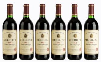 Meerlust; Cabernet Sauvignon; 1991; 6 (1 x 6); 750ml