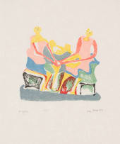 Henry Moore; Two Seated Women (CGM 85)