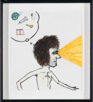 David Shrigley and Yoshitomo Nara; Untitled (Junkie)