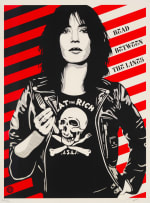 Shepard Fairey; Eat the Rich (Patty Smith)