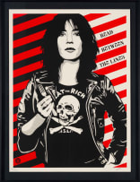 Shepard Fairey; Eat the Rich (Patty Smith)