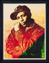 Shepard Fairey; Chuck D Collage