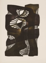 Wendy Vincent; Untitled (Abstract with Stripes)