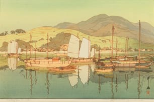 Hiroshi Yoshida; Waiting for the Tide