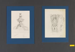 Anton van Wouw; The Art Student (Gordon Leith), accompanied by a portfolio of original architectural and figure study drawings by Gordon Leith