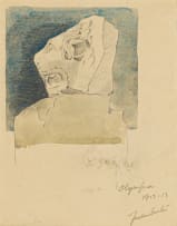 Anton van Wouw; The Art Student (Gordon Leith), accompanied by a portfolio of original architectural and figure study drawings by Gordon Leith