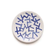 Ruan Hoffmann; Plate with large abstract geometric pattern