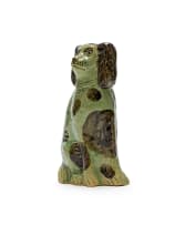 Hylton Nel; Green dog with black spots, two