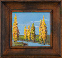 Vera Volschenk; Poplar Trees