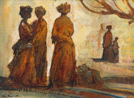 Titta Fasciotti; Women in a Landscape