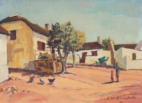 David Botha; Village Scene