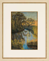 Leonora Everard-Haden; Reflection of Trees on a River