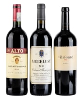 2011 Collection; Alto, Meerlust, Vilafonté; 2011; 3 (1 x 3); 750ml