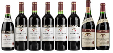 Alto; Collection; 1979, 1987, 1988, 1993; 8 (1 x 8); 750ml