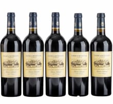 Rupert & Rothschild; Baron Edmond; 1998, 2000; 5 (1 x 5); 750ml