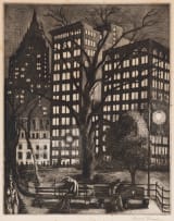 Ernest Fiene; City Lights