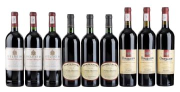 Cabernet Sauvignon Collection; Delheim, Hartenberg, Overgaauw; 1996 - 1998; 9 (3 x 3); 750ml