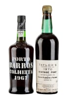 Port Collection; Barros, Taylor's; 1967, 1970; 2 (1 x 2); 750ml